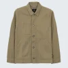 Cheap Finisterre Women's Yarrel Chore Jacket WillowGreen
